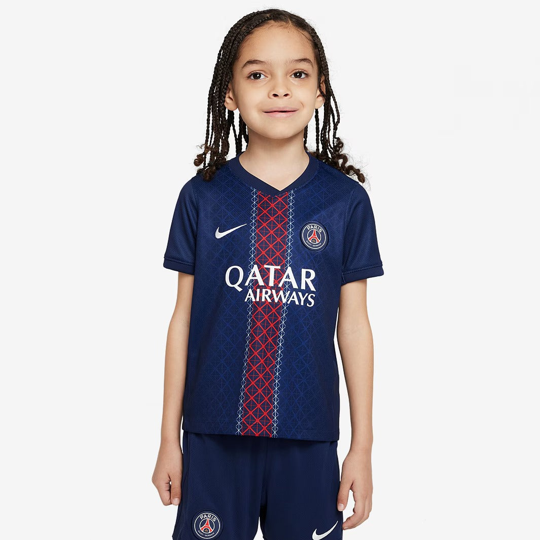 Conjunto Infantil Nike Paris Saint Germain 2025/26 I-Veste a Paixão