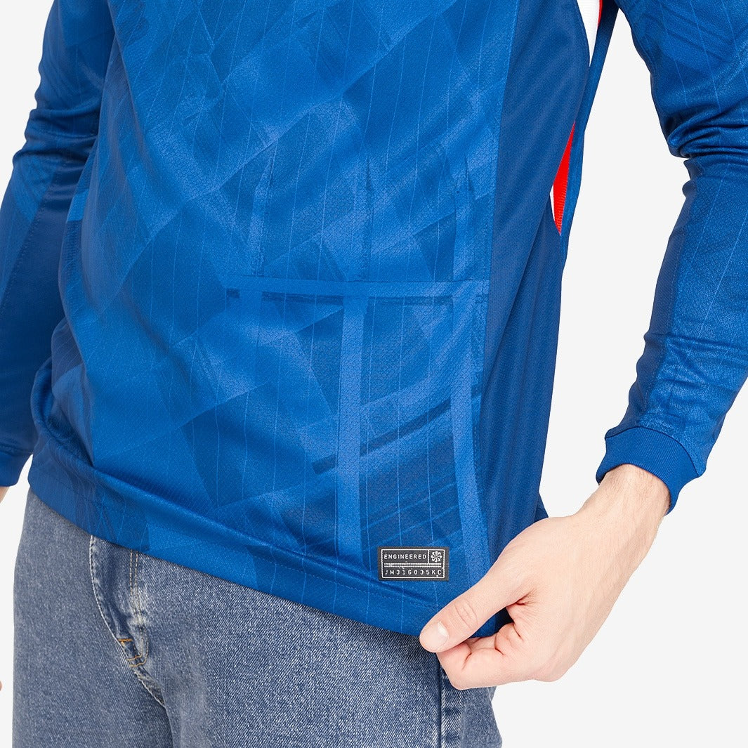 Camisa Nike Chelsea 2025/26 I Manga Longa Torcedor-Veste a Paixão