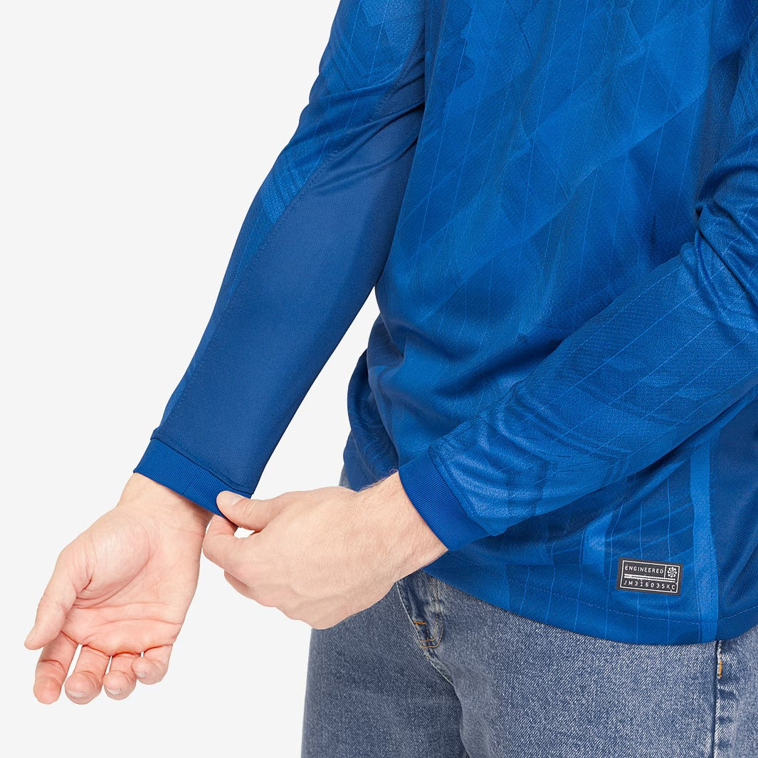 Camisa Nike Chelsea 2025/26 I Manga Longa Torcedor-Veste a Paixão