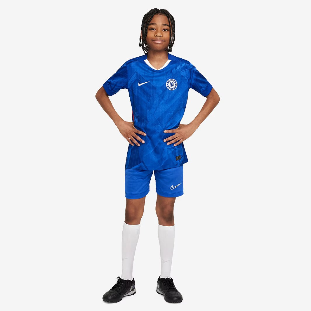 Conjunto Infantil Nike Chelsea 2025/26 Torcedor-Veste a Paixão