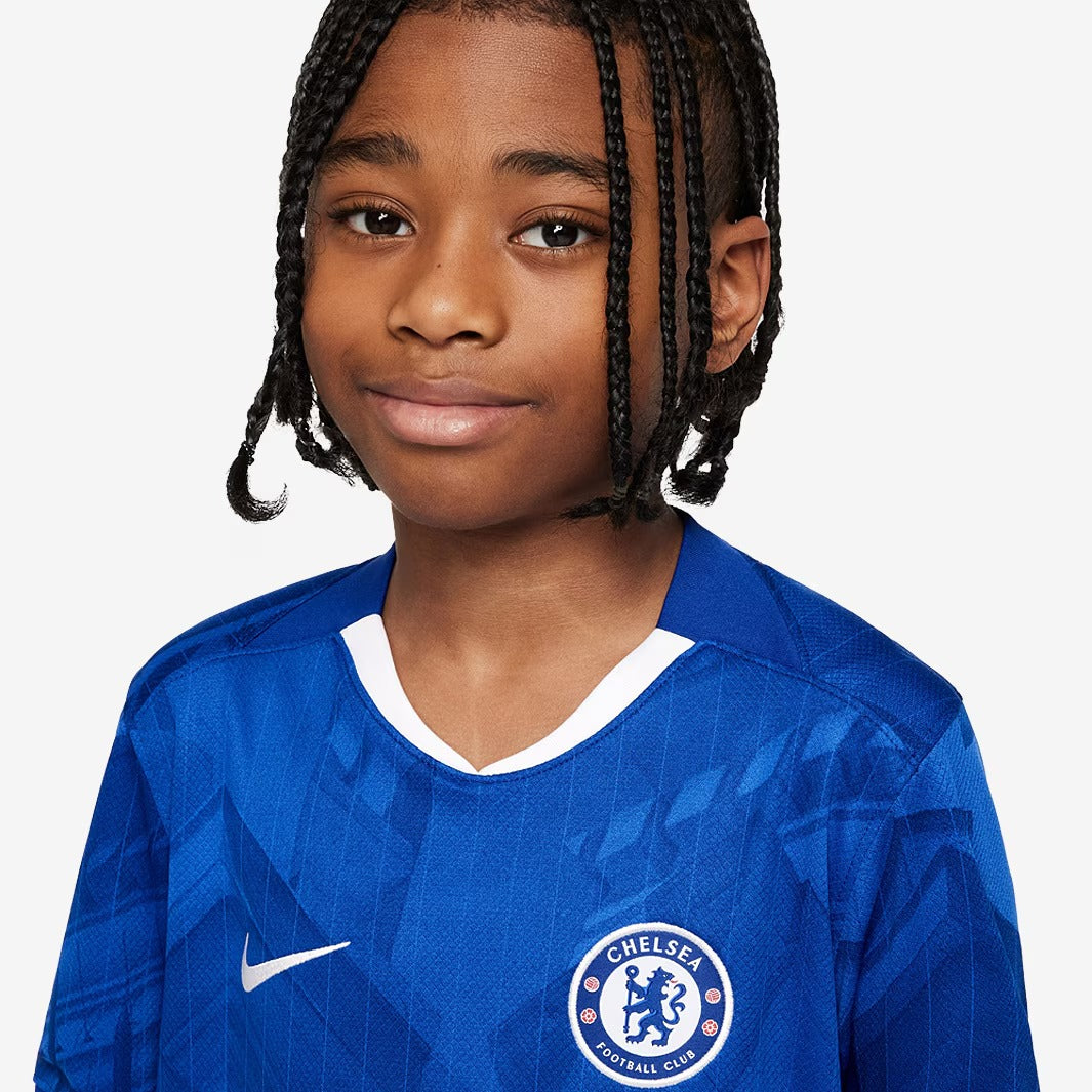 Conjunto Infantil Nike Chelsea 2025/26 Torcedor-Veste a Paixão