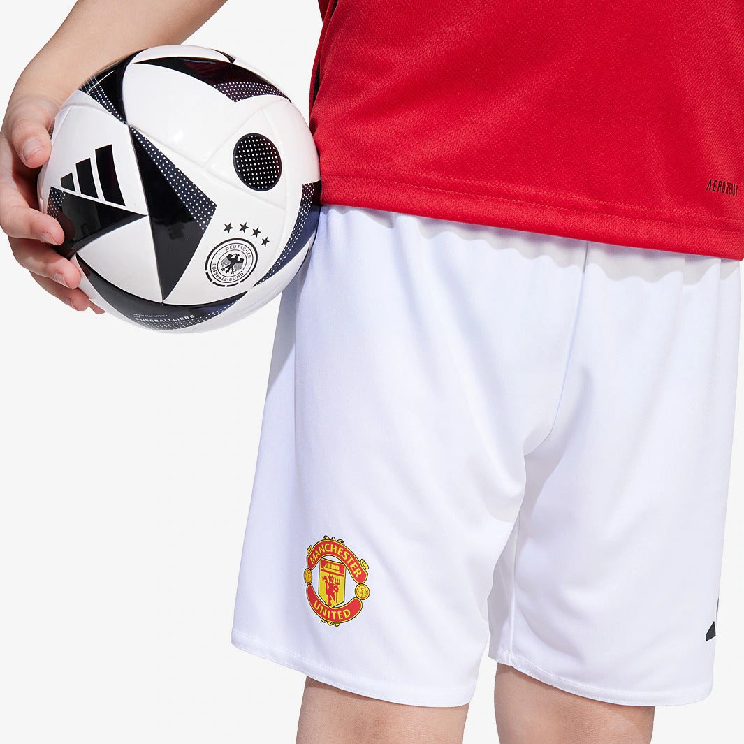 Conjunto Infantil Adidas Manchester United 2025/26 Torcedor-Veste a Paixão