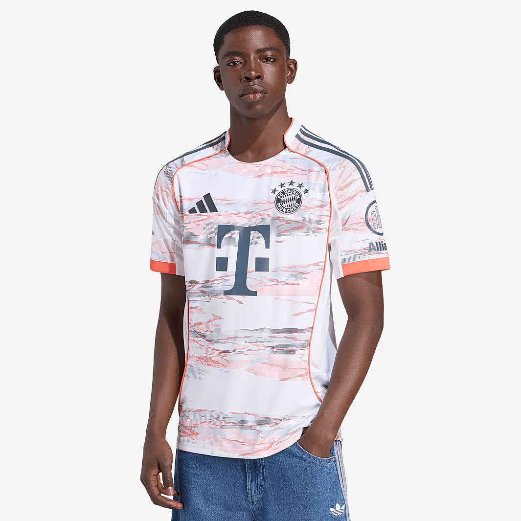 Camisa Adidas Bayern de Munique 2025/26 II Torcedor-Veste a Paixão