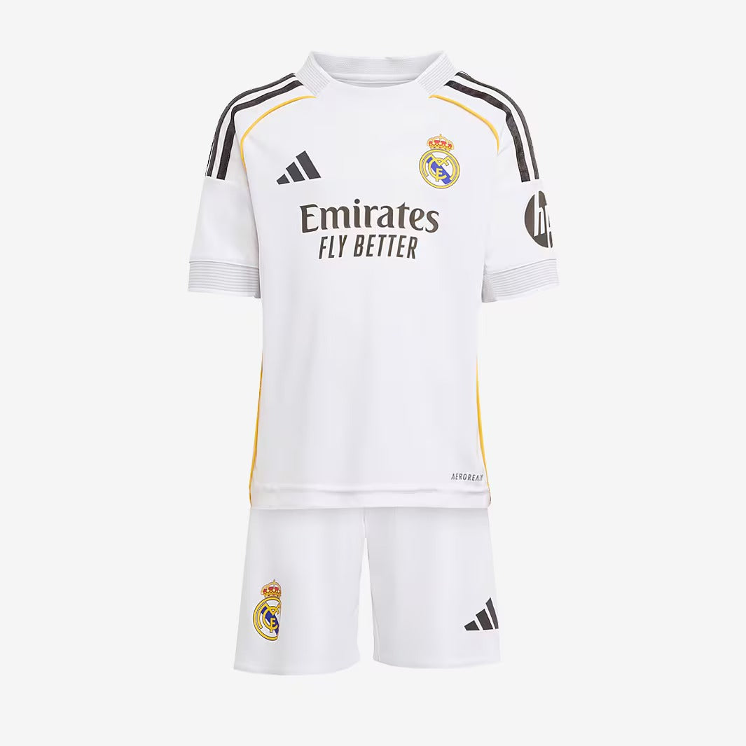 Conjunto Infantil Adidas Real Madrid 2025/26 I-Veste a Paixão