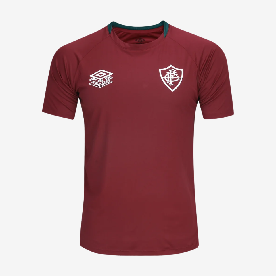 Camisa Treino Umbro Fluminense 2025/26-Veste a Paixão