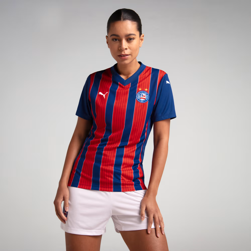 Camisa Feminina Bahia 2025/26 II-Veste a Paixão