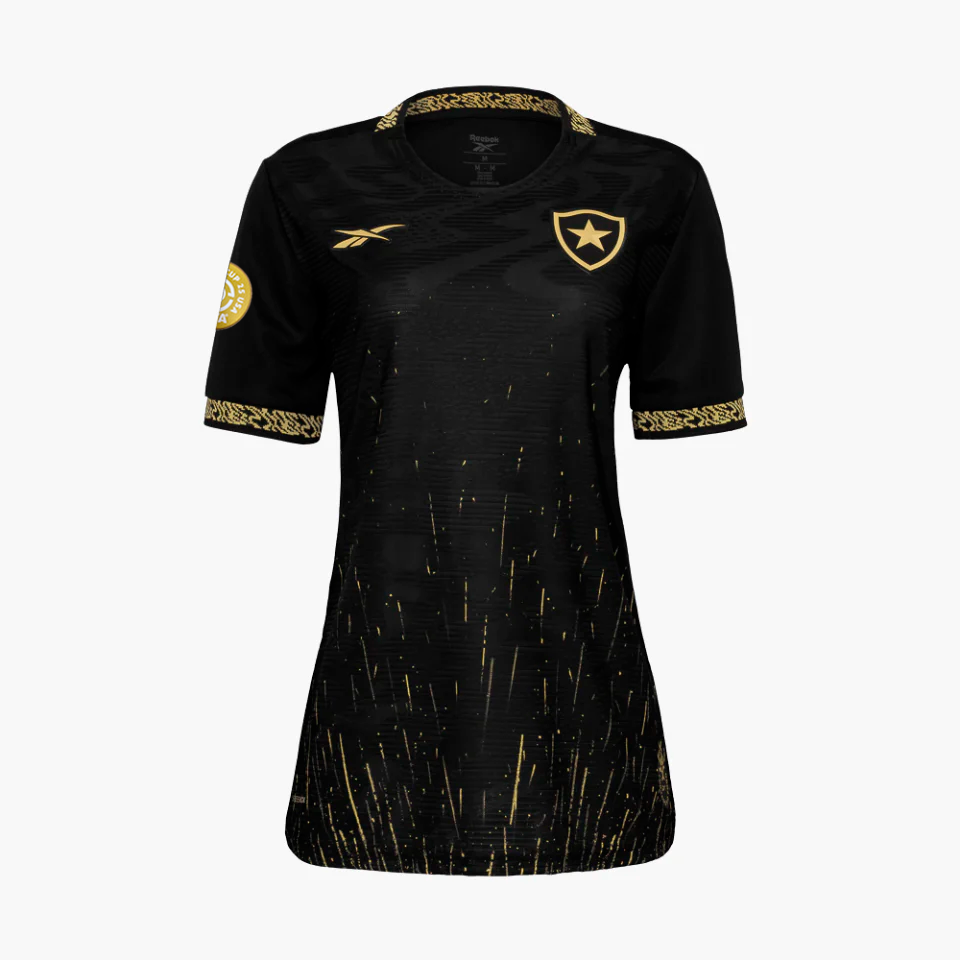 Camisa Feminina Reebok Botafogo 2024/25 II-Veste a Paixão