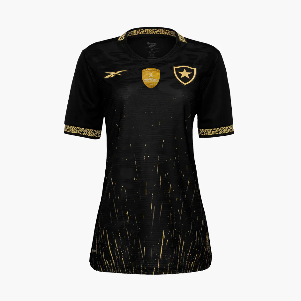 Camisa Feminina Reebok Botafogo 2024/25 II-Veste a Paixão