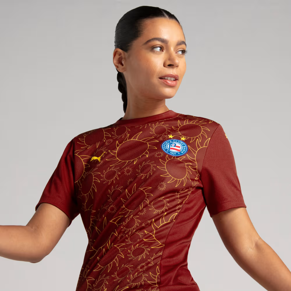 Camisa Feminina Bahia 2025/26 III PRÉ VENDA-Veste a Paixão