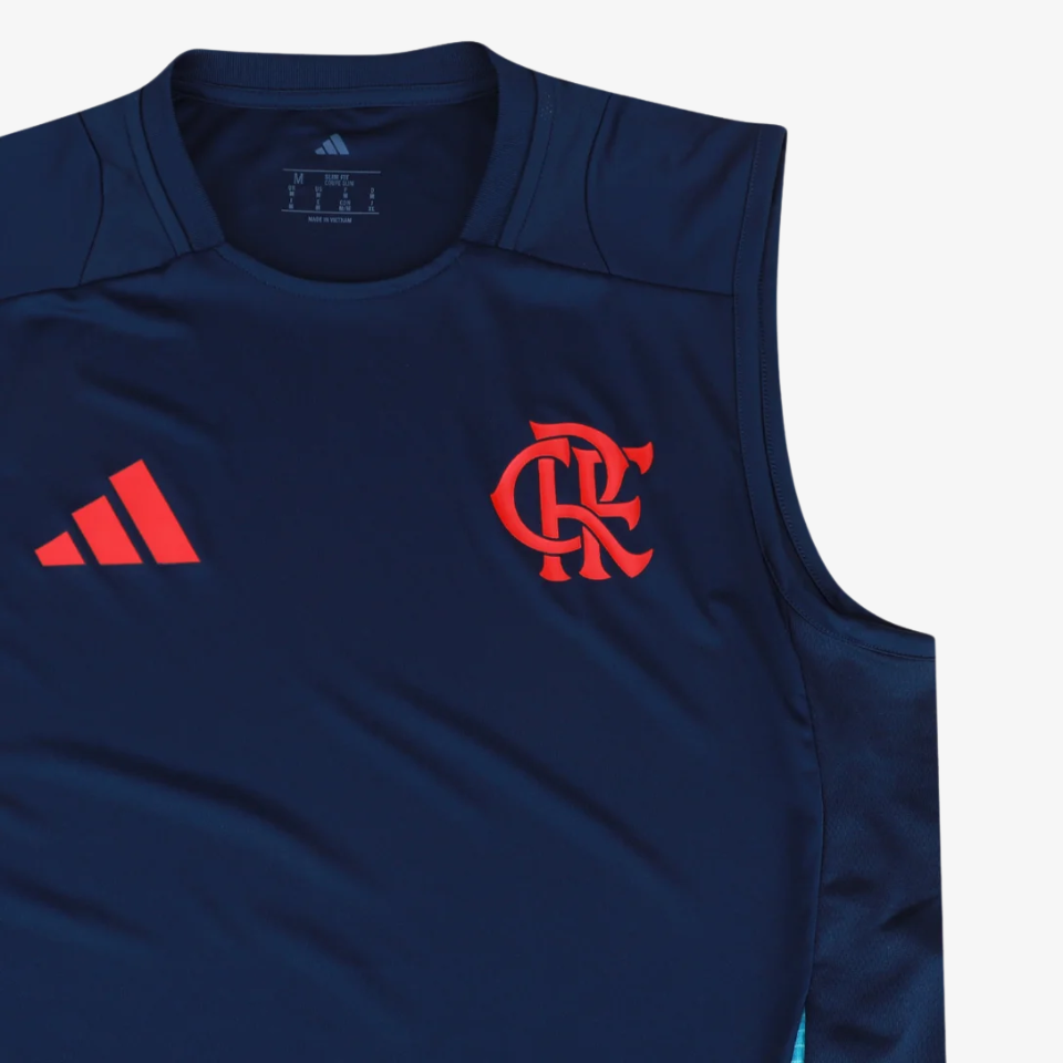 Regata Treino Adidas Flamengo 2025/26-Veste a Paixão