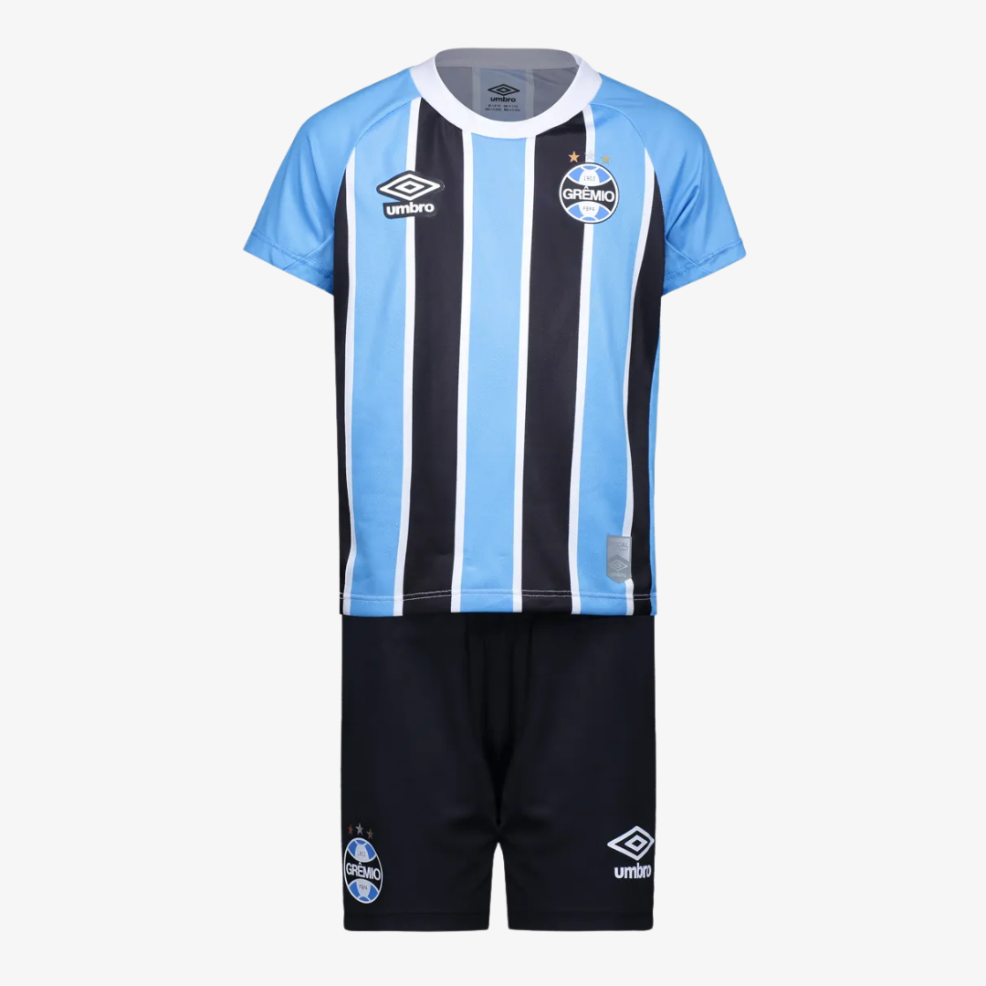 Conjunto Infantil Umbro Grêmio 2025/26 I-Veste a Paixão