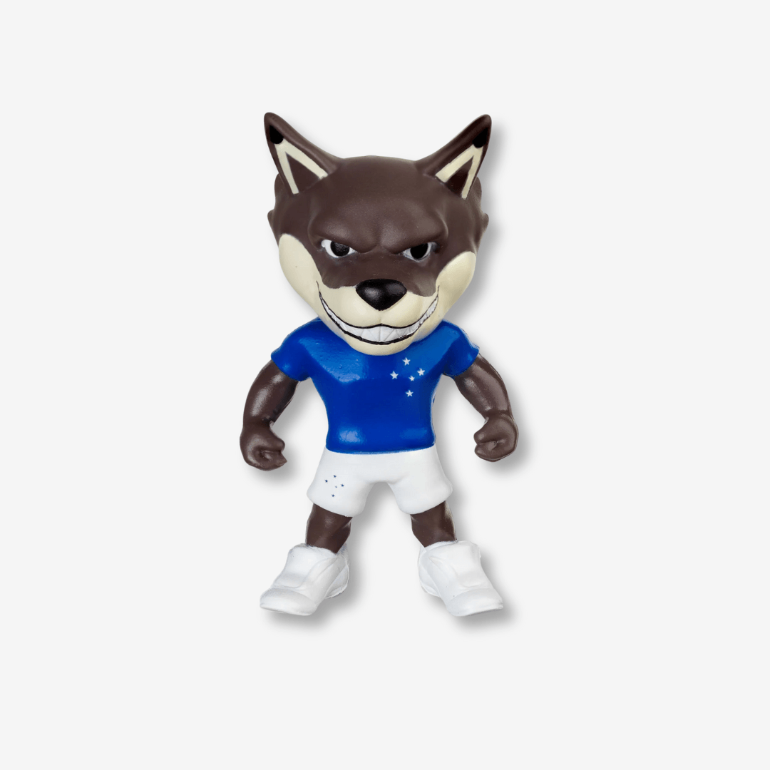 Mascote do Cruzeiro A Raposa-Veste a Paixão