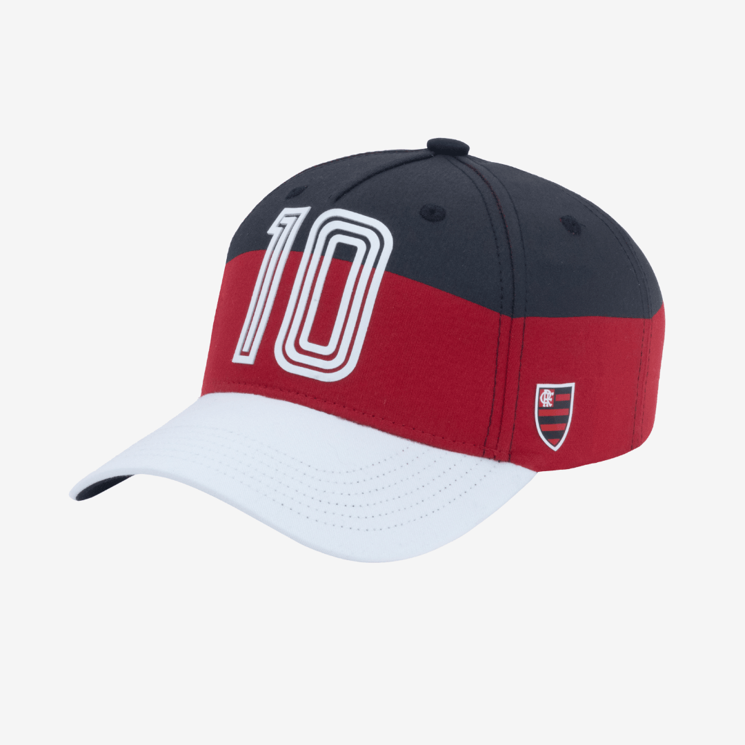 Boné Flamengo Zico Flamengo - Tricolor-Veste a Paixão