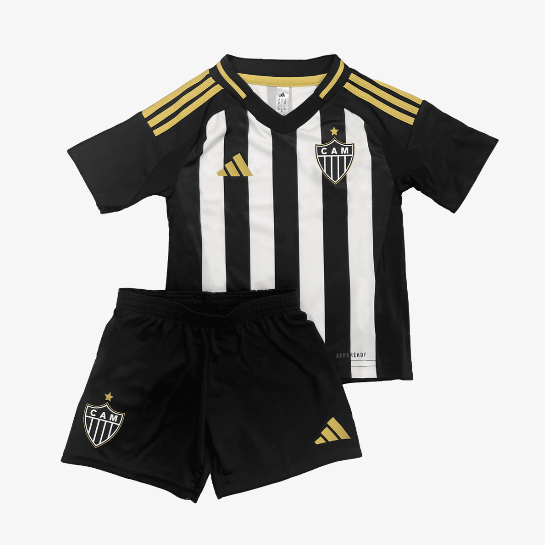 Conjunto Infantil Adidas Atlético Mineiro 2024/25 I-Veste a Paixão