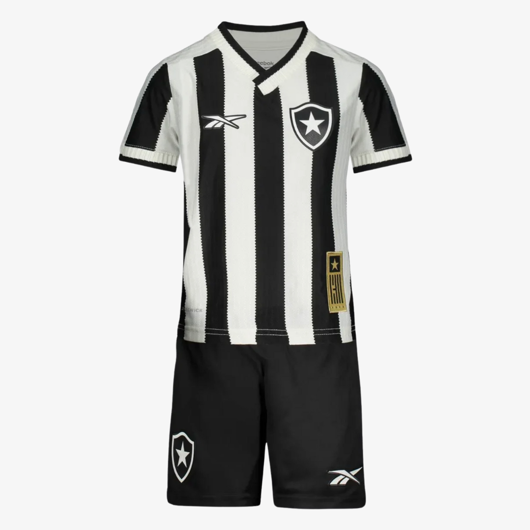 Conjunto Infantil Reebok Botafogo 2025/26 I-Veste a Paixão