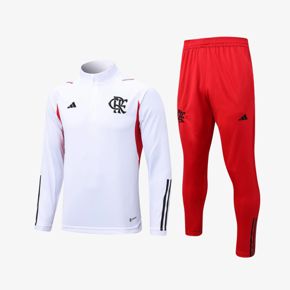 Conjunto Adidas Treino Flamengo 2025/26-Veste a Paixão