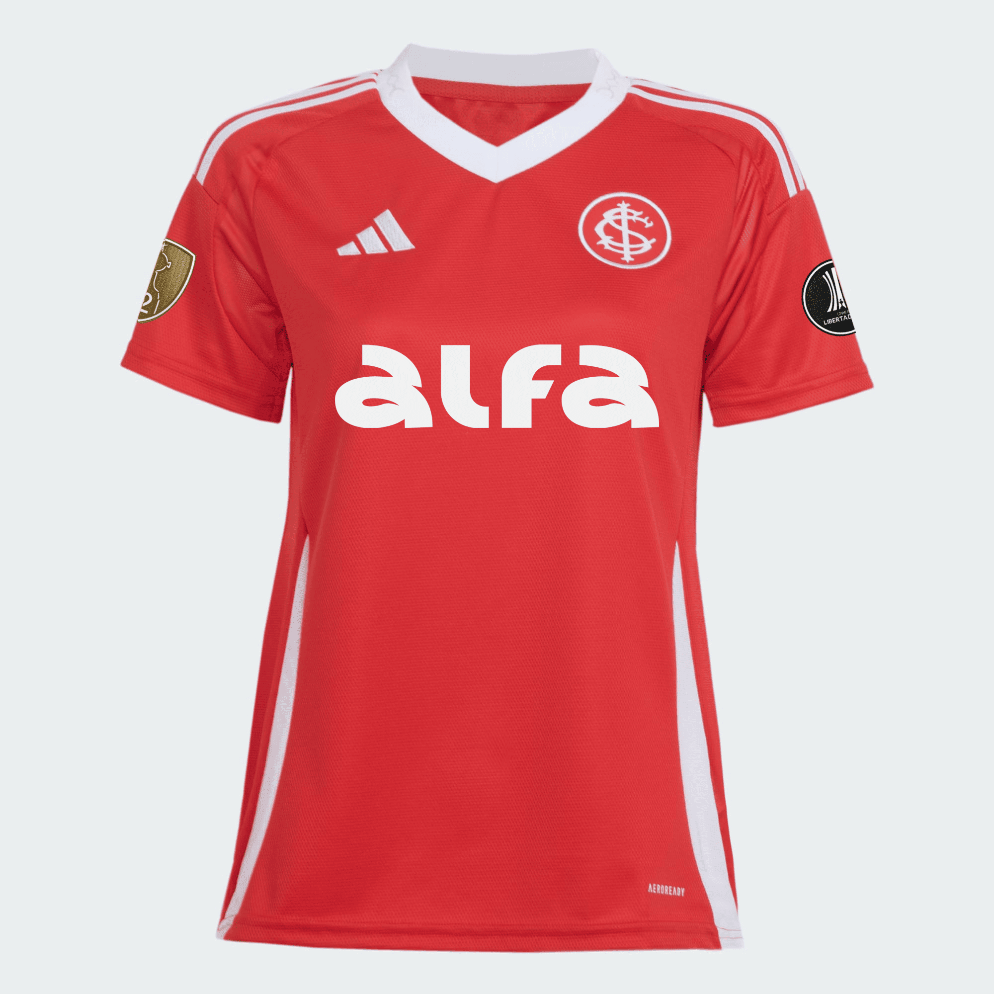Camisa Feminina Adidas Internacional 2025/26 I Com Patrocínios-Veste a Paixão