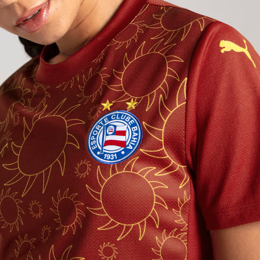 Camisa Feminina Bahia 2025/26 III PRÉ VENDA-Veste a Paixão