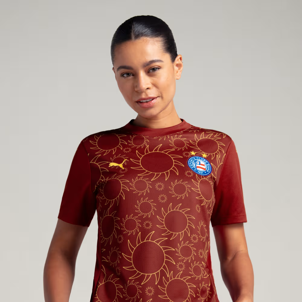 Camisa Feminina Bahia 2025/26 III PRÉ VENDA-Veste a Paixão