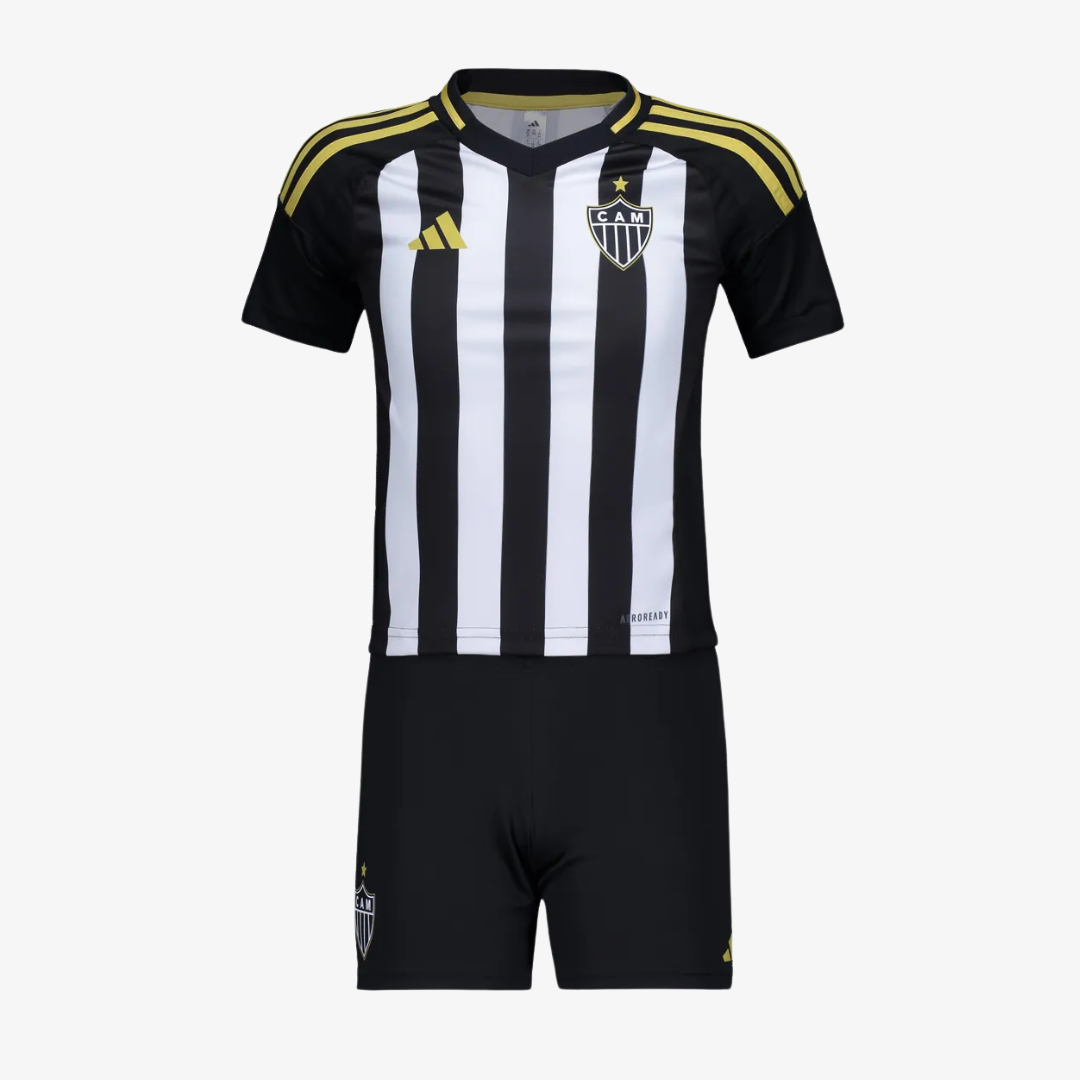 Conjunto Infantil Adidas Atlético Mineiro 2024/25 I-Veste a Paixão