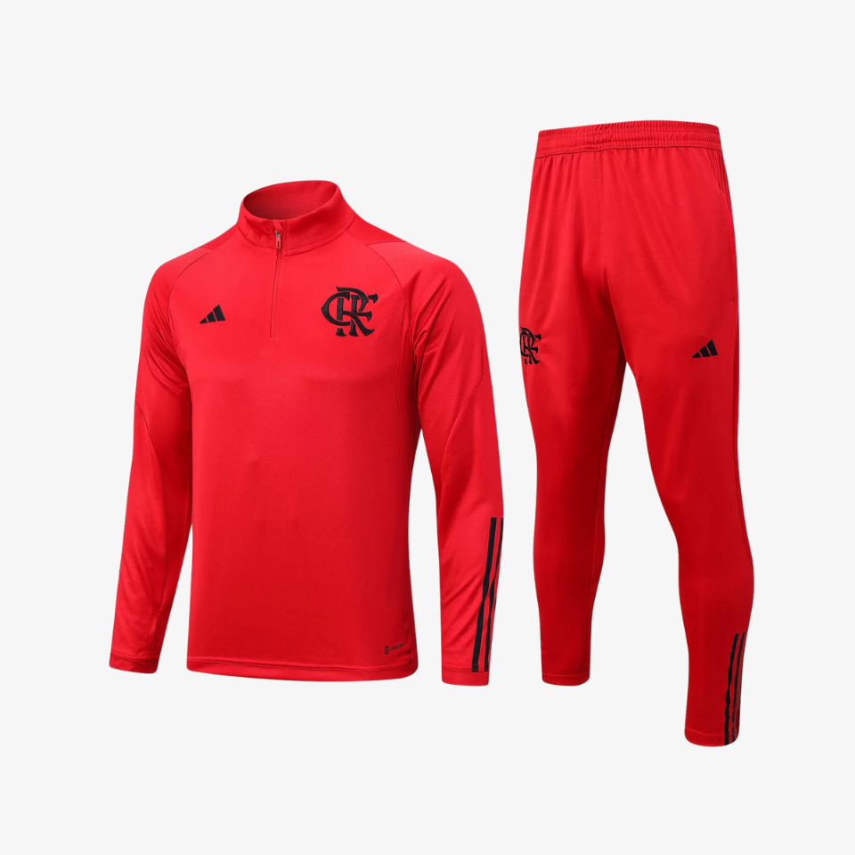 Conjunto Adidas Treino Flamengo 2025/26-Veste a Paixão