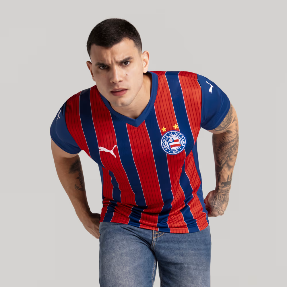 Camisa Bahia 2025/26 II Torcedor-Veste a Paixão