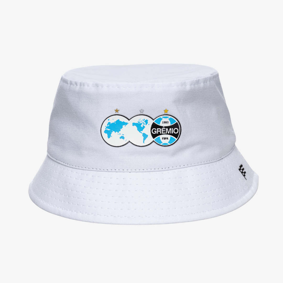 Bucket Grêmio - Branco-Veste a Paixão
