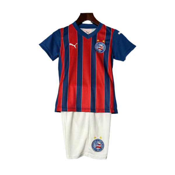 Conjunto Infantil Bahia 2025/26 II-Veste a Paixão