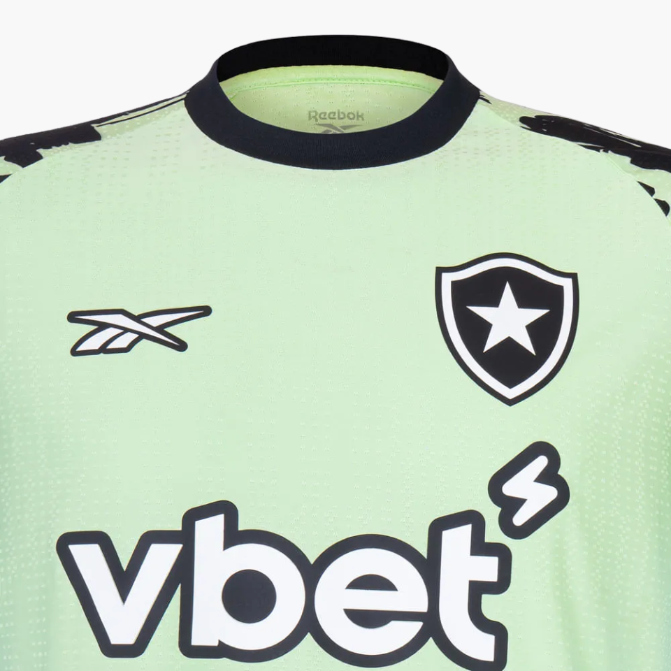 Camisa Goleiro Reebok Botafogo 2025/26 IV-Veste a Paixão