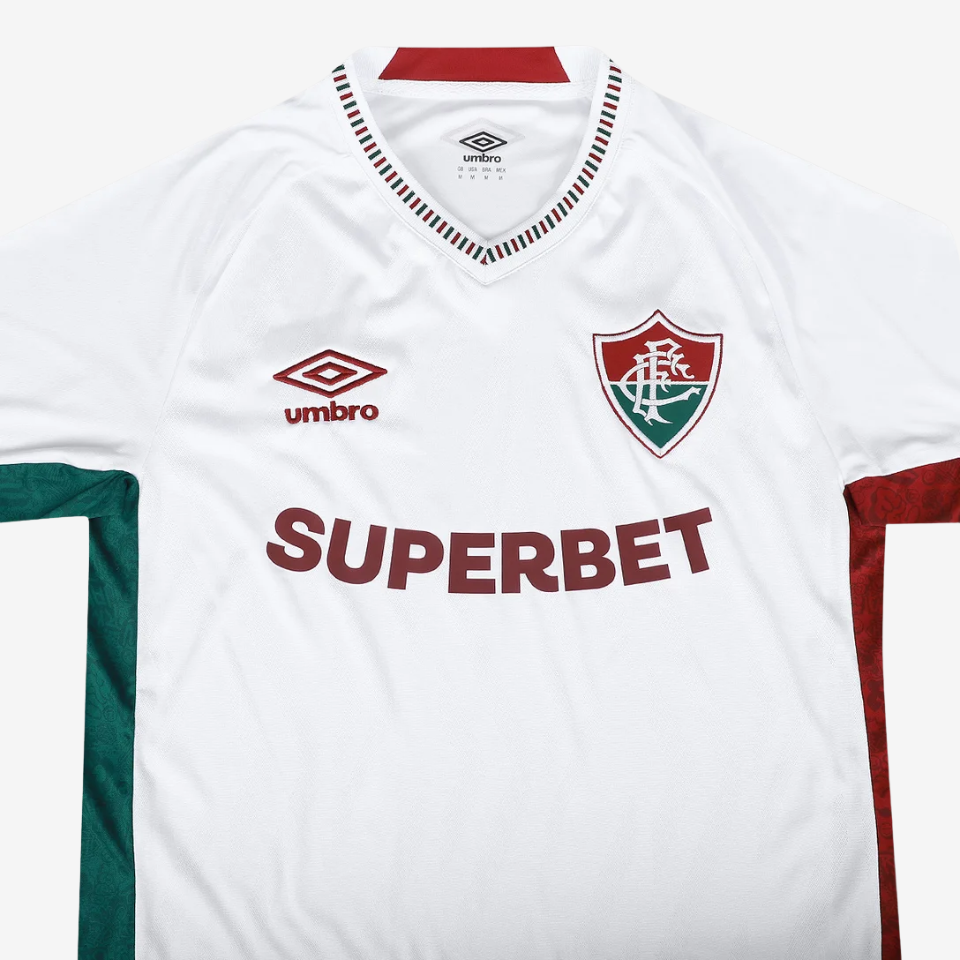Camisa Umbro Fluminense 2025/26 II Com Patrocinios-Veste a Paixão