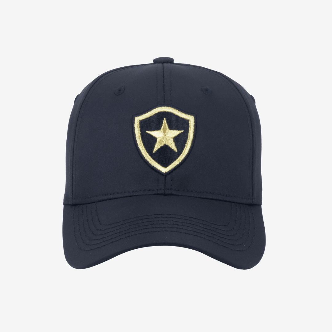 Boné Botafogo Gold Edition - Preto-Veste a Paixão