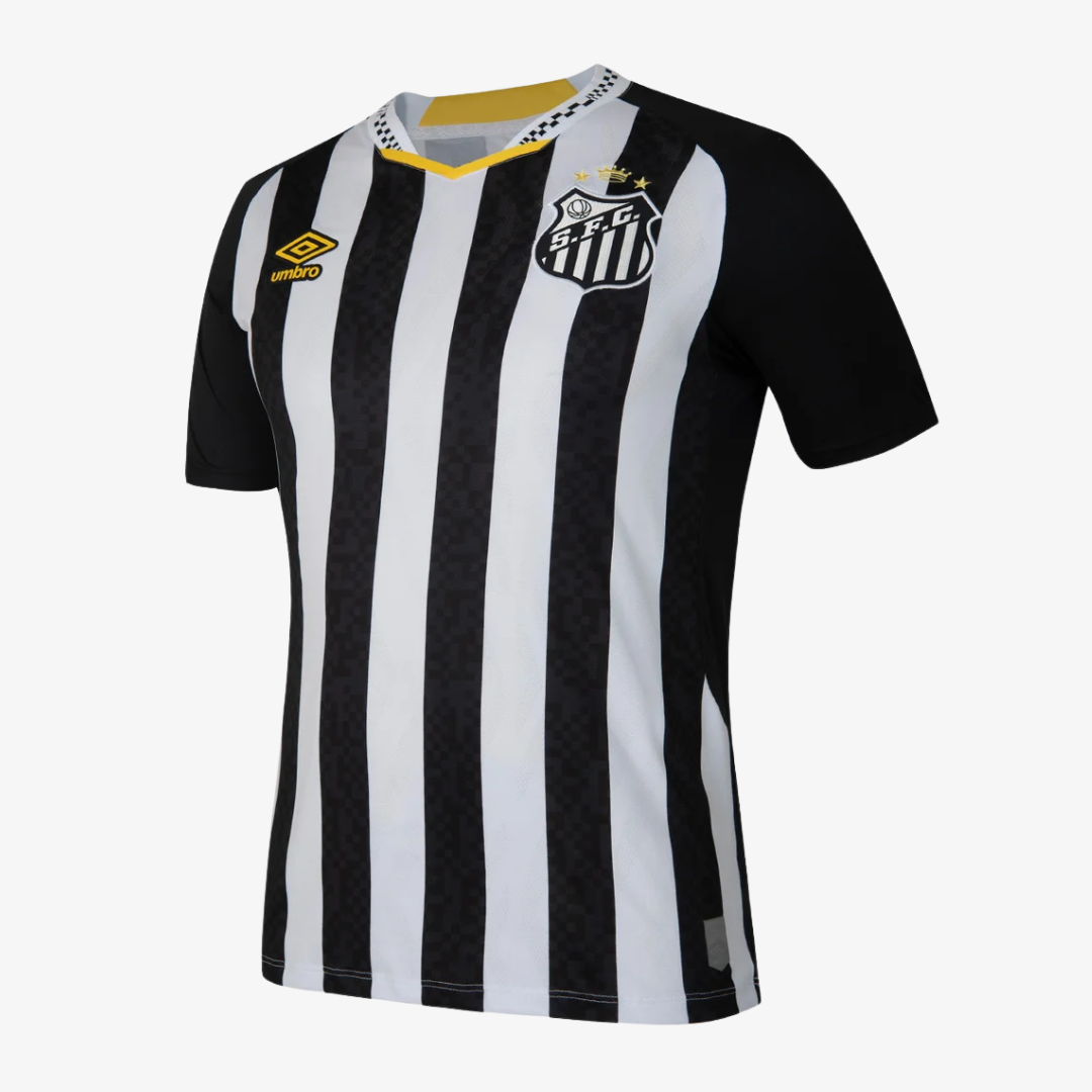 Camisa Masculina Umbro Santos Torcedor 2025/26 II-Veste a Paixão