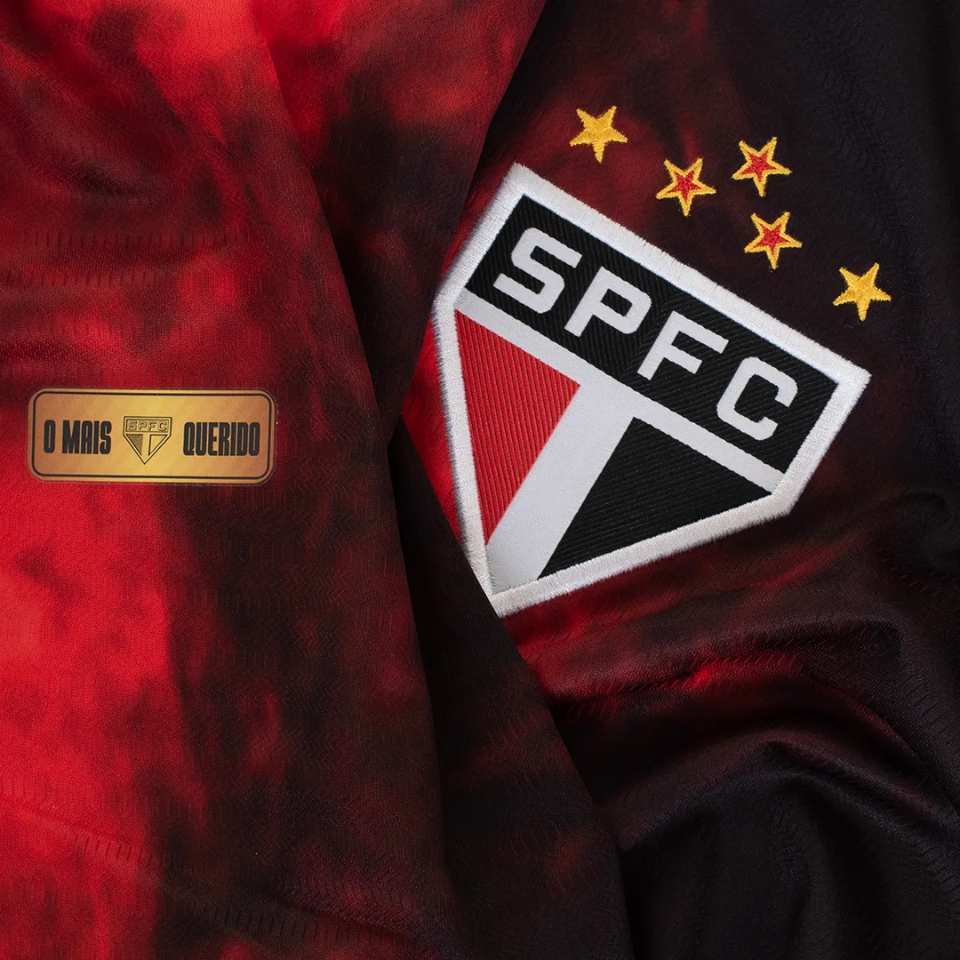Camisa Feminina New Balance São Paulo 2024/25 III-Veste a Paixão