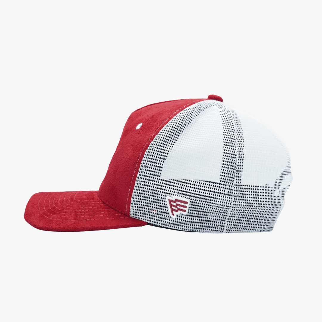 Boné Trucker Internacional Tela - Vermelho-Veste a Paixão