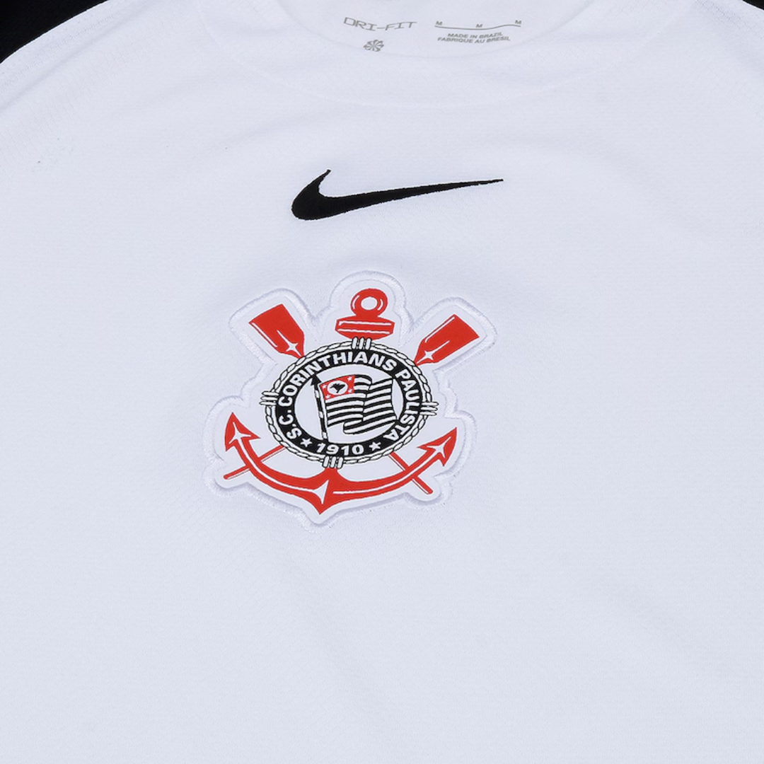 Conjunto Infantil Nike Corinthians 2025/26 I-Veste a Paixão
