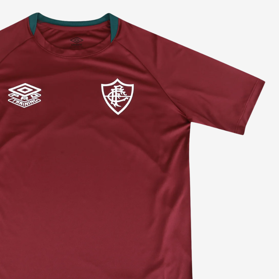 Camisa Treino Umbro Fluminense 2025/26-Veste a Paixão