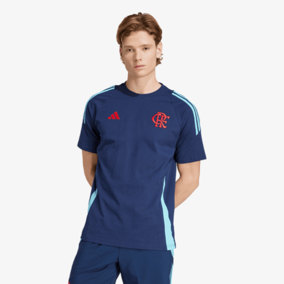 Camisa Adidas Treino Flamengo 2025/26-Veste a Paixão