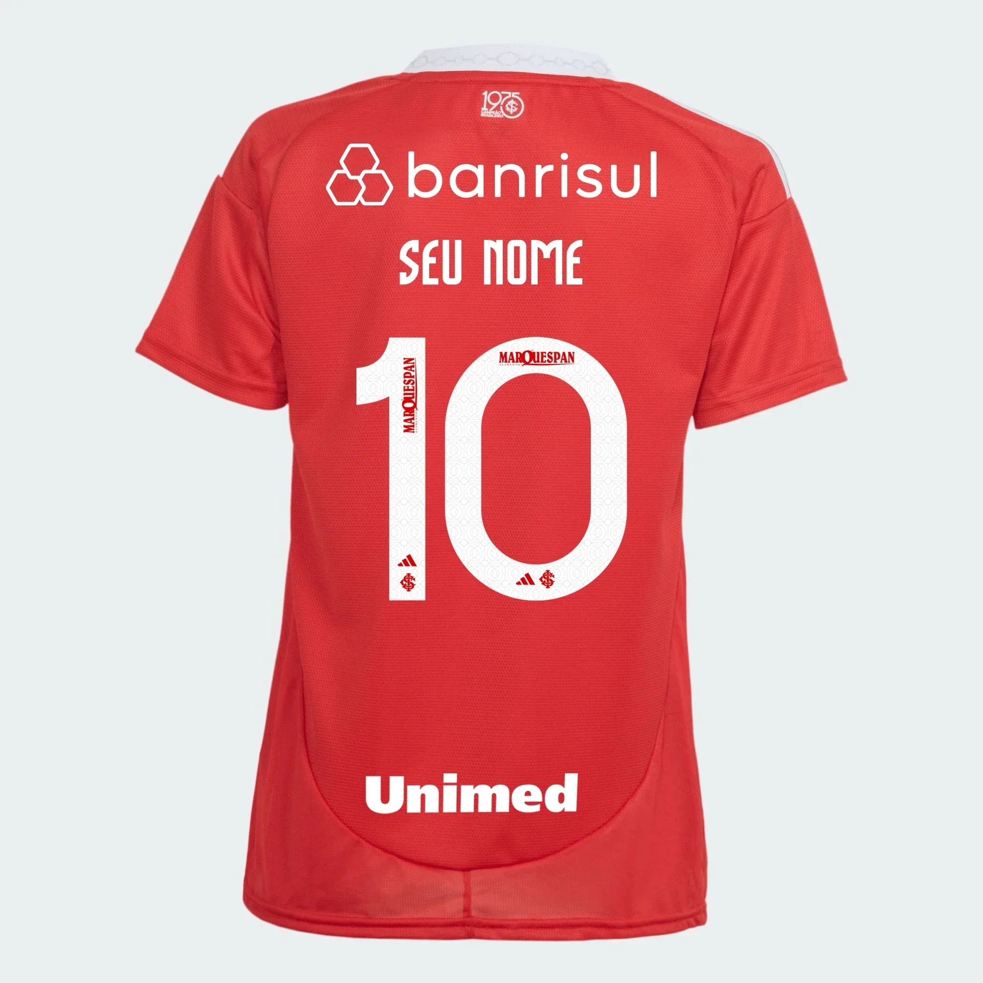 Camisa Feminina Adidas Internacional 2025/26 I Com Patrocínios-Veste a Paixão