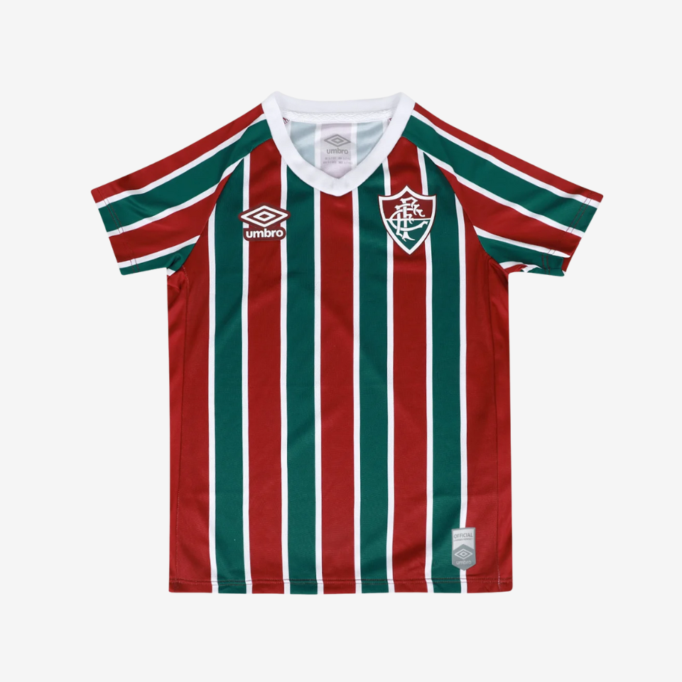 Conjunto Infantil Umbro Fluminense 2025/26 I-Veste a Paixão