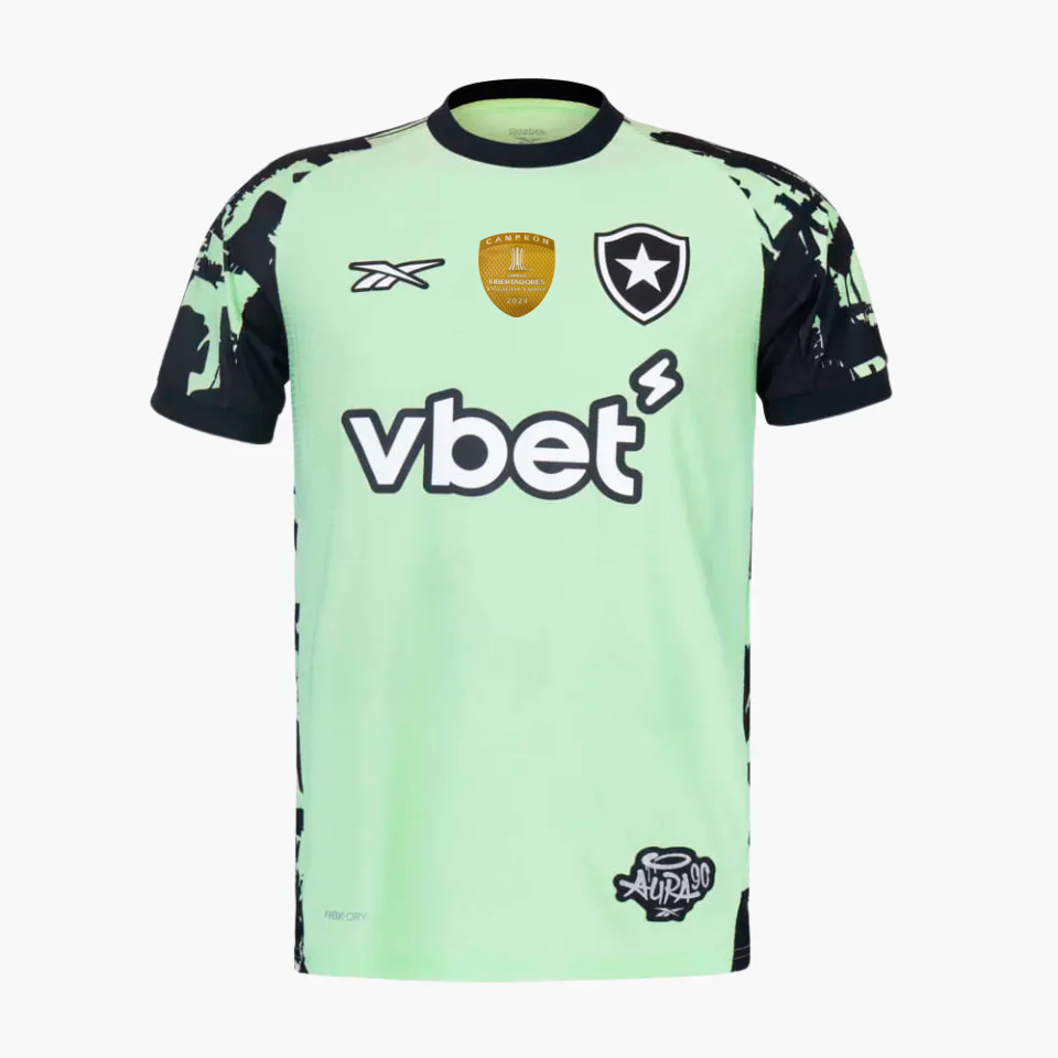 Camisa Goleiro Reebok Botafogo 2025/26 IV-Veste a Paixão