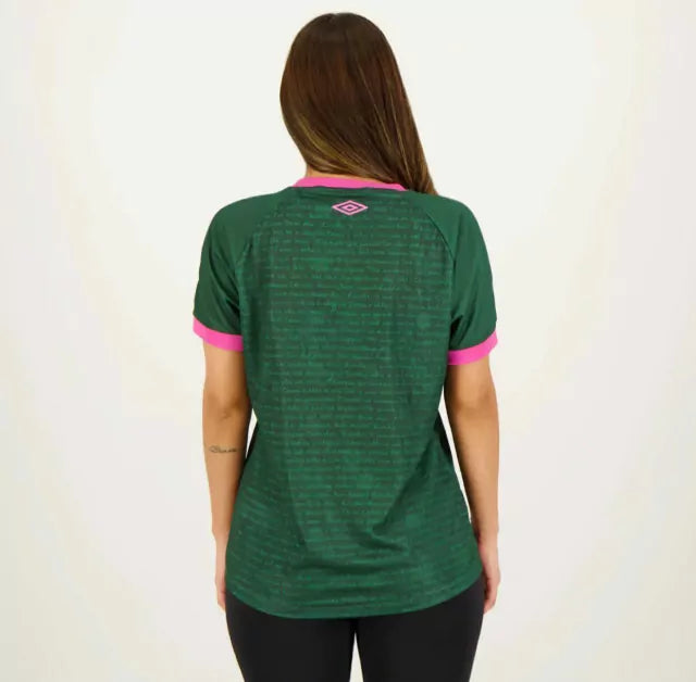 Camisa Feminina Umbro Fluminense 2023/24 III - Edição Especial Cartola-Veste a Paixão