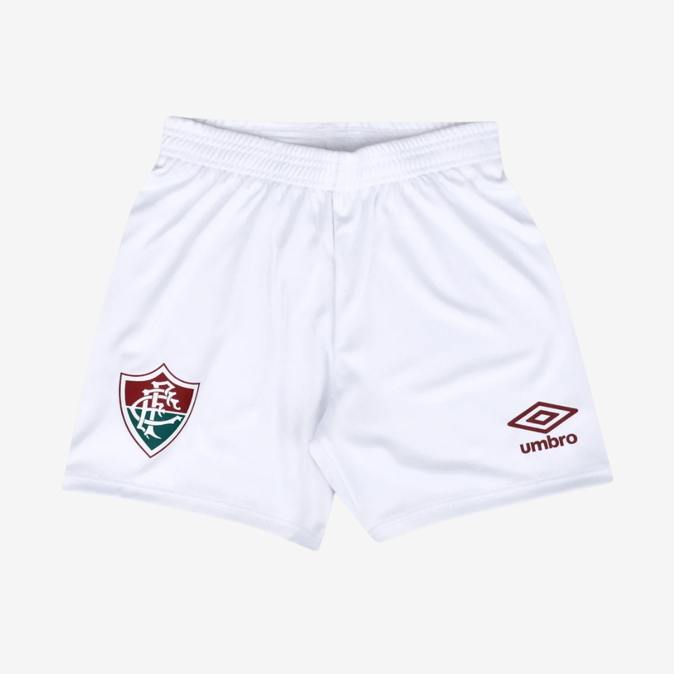 Conjunto Infantil Umbro Fluminense 2025/26 II-Veste a Paixão