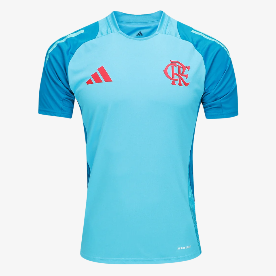 Camisa Adidas Treino Flamengo 2025/26-Veste a Paixão