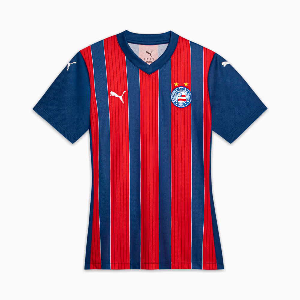 Camisa Feminina Bahia 2025/26 II-Veste a Paixão