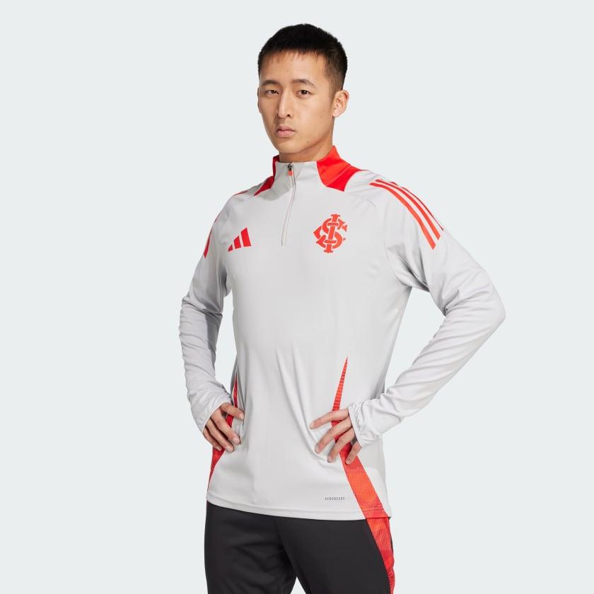 Blusa Treino Adidas Internacional 2024 Tiro-Veste a Paixão