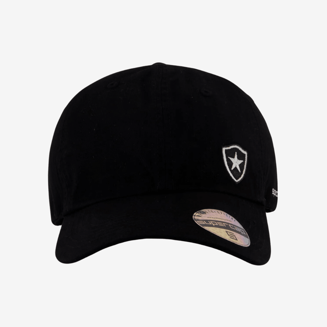 Boné Botafogo Essential Preto-Veste a Paixão