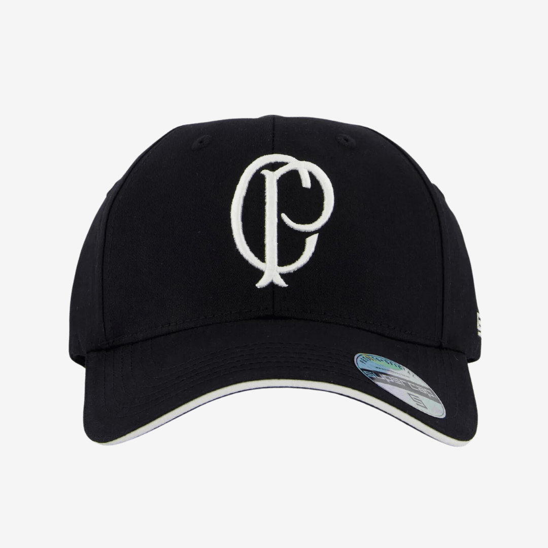 Boné Corinthians Prestige - Preto-Veste a Paixão