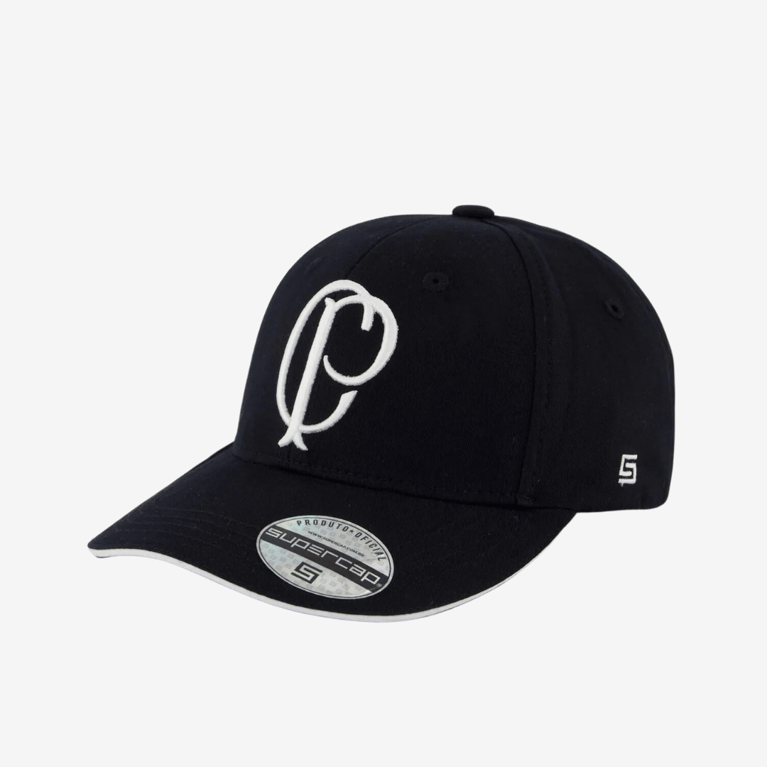 Boné Corinthians Prestige - Preto-Veste a Paixão