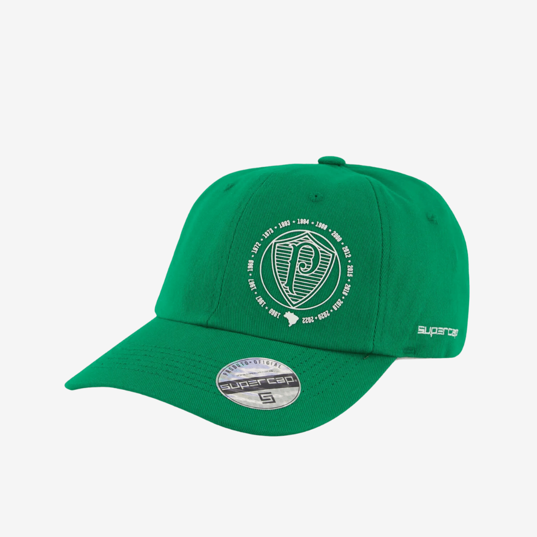 Boné Palmeiras Champions - Verde-Veste a Paixão