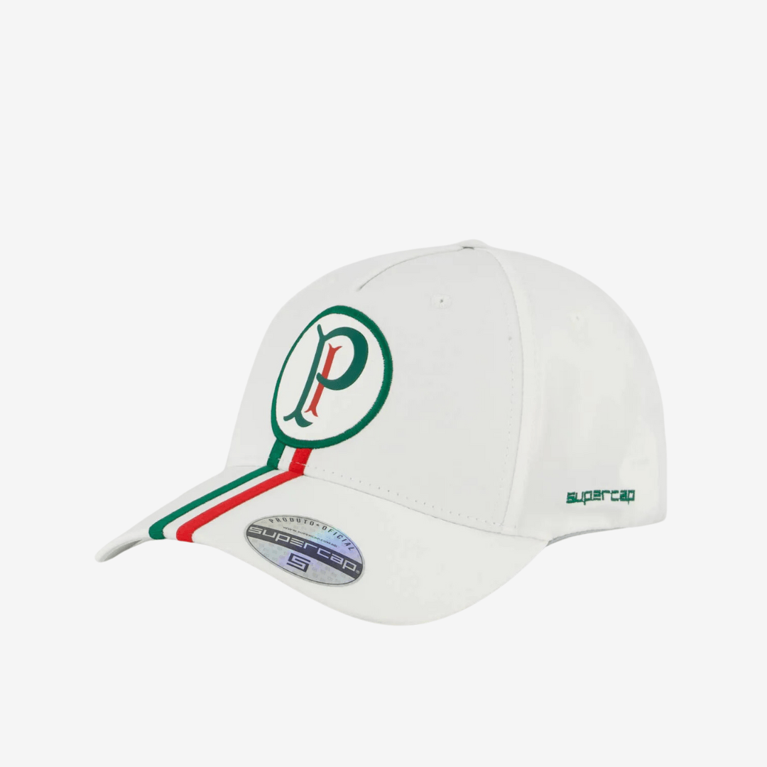 Boné Palmeiras Classic - Branco-Veste a Paixão